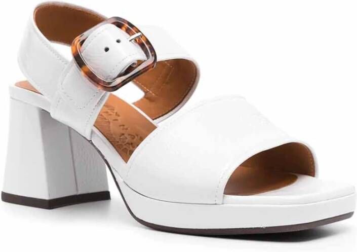 Chie Mihara High Heel Sandals White Dames