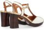 Chie Mihara Hoge hak sandalen Keduni Milk White Dames - Thumbnail 3