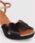 Chie Mihara Kelis Sandalen met hoge blokhak Black Dames - Thumbnail 3