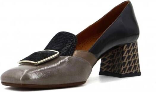 Chie Mihara Leren en lak pumps Black Dames