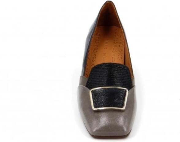 Chie Mihara Leren en lak pumps Black Dames