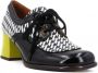 Chie Mihara Leren en lak veterschoenen Black Dames - Thumbnail 2