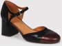 Chie Mihara Lizard Skin Cut-Out Pumps Black Dames - Thumbnail 2