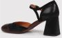 Chie Mihara Lizard Skin Cut-Out Pumps Black Dames - Thumbnail 4