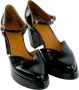 Chie Mihara Luipaardprint Mary Jane Schoenen Black Dames - Thumbnail 2