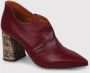 Chie Mihara Slangenprint Enkellaars Red Dames - Thumbnail 2