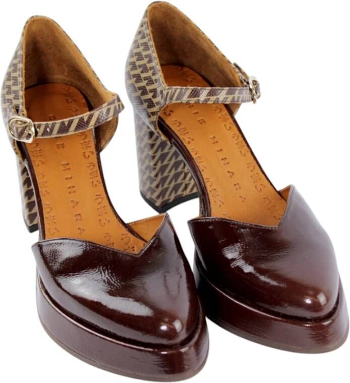 Chie Mihara Stijlvolle Gallo Testa Schoenen Brown Dames