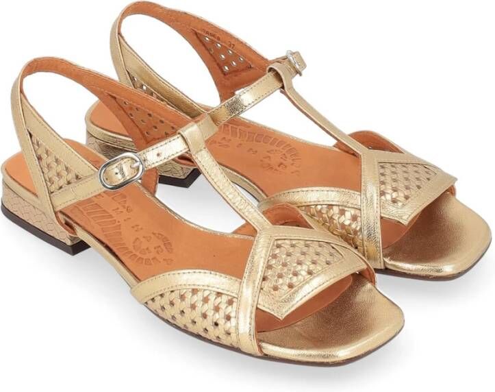 Chie Mihara Tencha Campan Stijlvolle Sandalen Yellow Dames