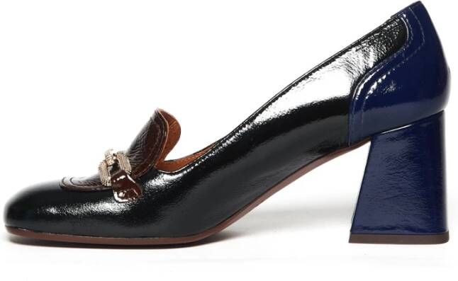 Chie Mihara Tricolor Leren Sotel Schoen Blue Dames