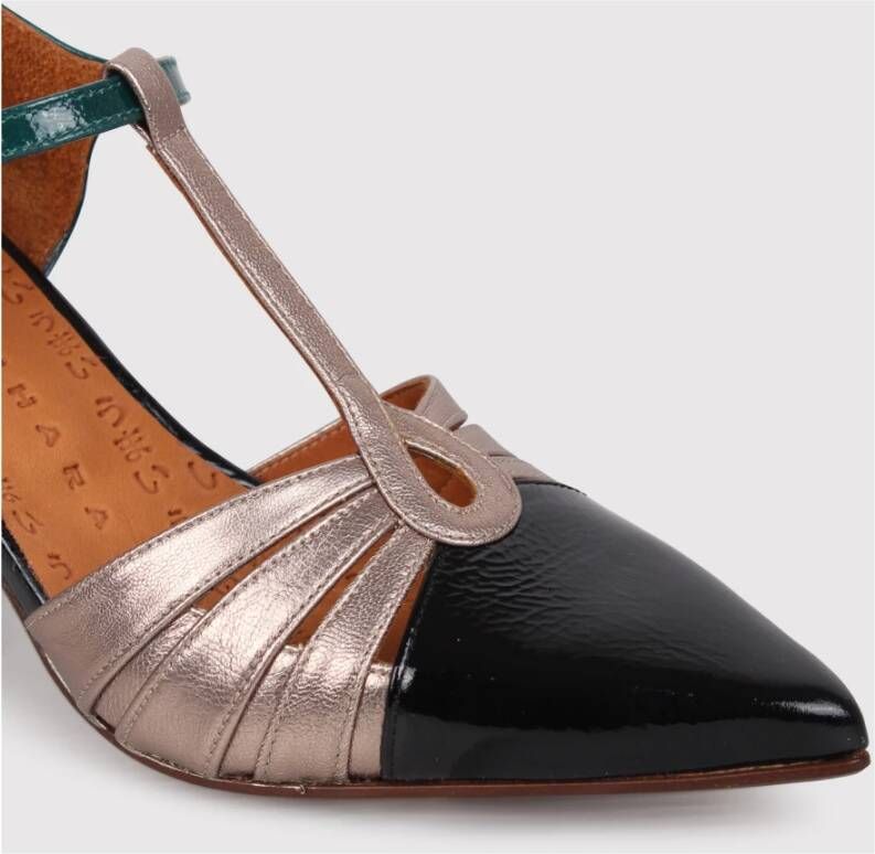 Chie Mihara Uitgesneden Detail Puntige Neus Pumps Green Dames