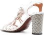 Chie Mihara Zilver-tone Blokhak Enkelband Schoenen Gray Dames - Thumbnail 3