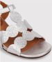 Chie Mihara Zilver-tone Blokhak Sandalen Gray Dames - Thumbnail 3