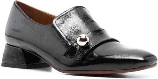 Chie Mihara Zwarte Bos Mocassin Schoenen Black Dames