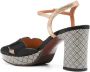 Chie Mihara Zwarte Enkelband Blokhak Schoenen Black Dames - Thumbnail 3