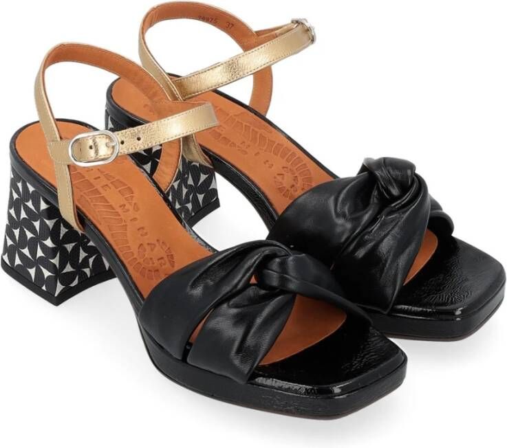 Chie Mihara Zwarte Gelia Stijlvolle Sandalen Black Dames