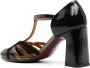 Chie Mihara Zwarte Leren Blokhak Schoenen Black Dames - Thumbnail 2