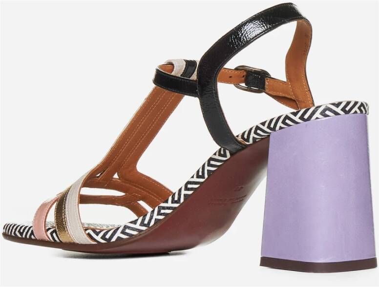 Chie Mihara Zwarte Sandalen voor Vrouwen Multicolor Dames