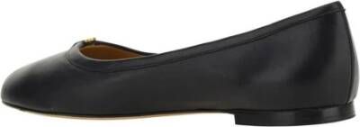 Chloé Ballerina's met goudkleurige detail en logobinnenzool Black Dames