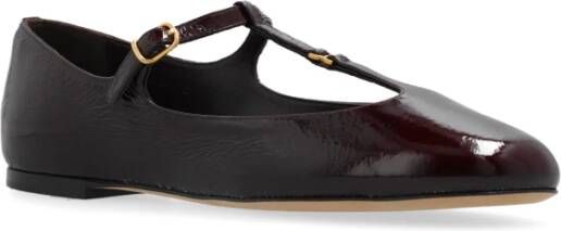 Chloé Ballet Flats Marcie Purple Dames