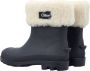 Chloé Blauwe Enkellaarzen met Shearling Rand Blue Dames - Thumbnail 4