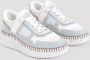 Chloé Blauwe Mesh Sneakers Aw24 Blue Dames - Thumbnail 3