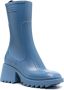 Chloé Blauwe PVC regenlaarzen Betty Blue Dames - Thumbnail 4