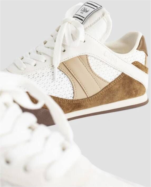 Chloé Bruine Kick Sneakers Geïnspireerd door Ballet Brown Dames