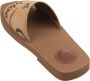 Chloé Bruine Platte Schoenen Woody Sabots Brown Dames - Thumbnail 4