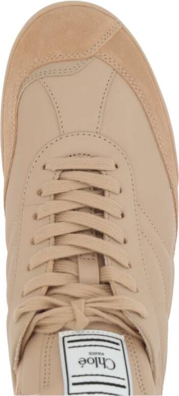 Chloé Casual Sneakers voor Vrouwen Beige Dames