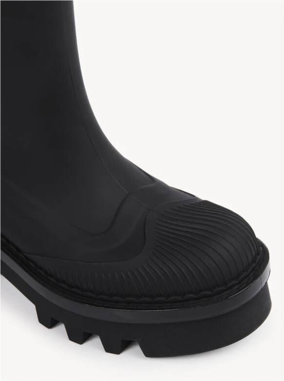 Chloé Chelsea Boots met Scallop Zwart Dames