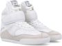 Chloé Cloudy Cream High-Top Sneakers White Dames - Thumbnail 2