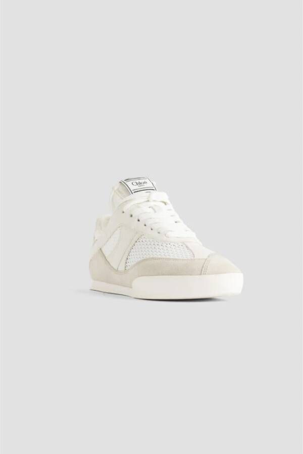 Chloé Crème Kick Sneakers Geïnspireerd door Ballet Beige Dames