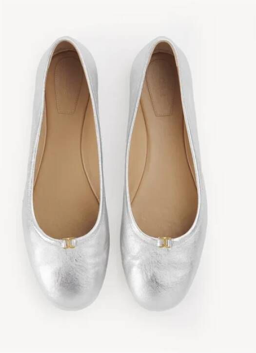 Chloé Elegante Ballerina Schoenen Gray Dames