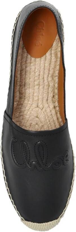 Chloé Espadrilles Isla Black Dames