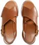 Chloé Gemberbruine hoge hak sandalen Brown Dames - Thumbnail 4