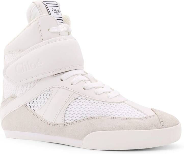 Chloé High-top Kick Sneakers White Dames