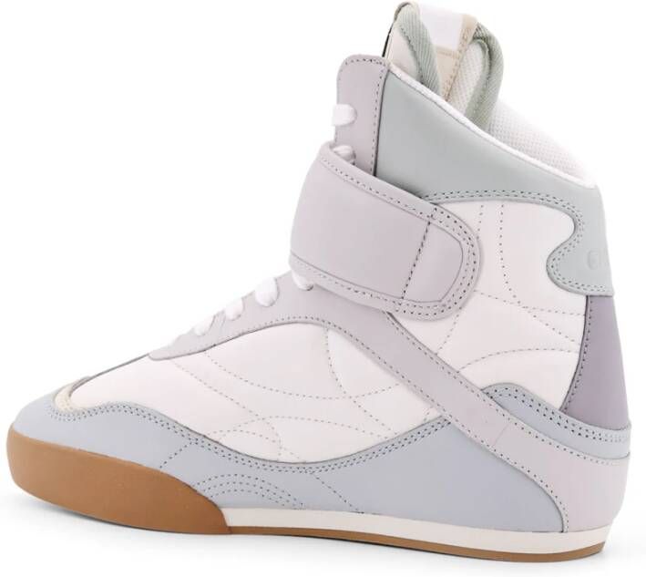 Chloé High Top Sneakers met Velcro Strap White Dames