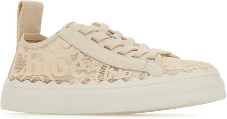 Chloé Klassieke Sneakers Beige Dames