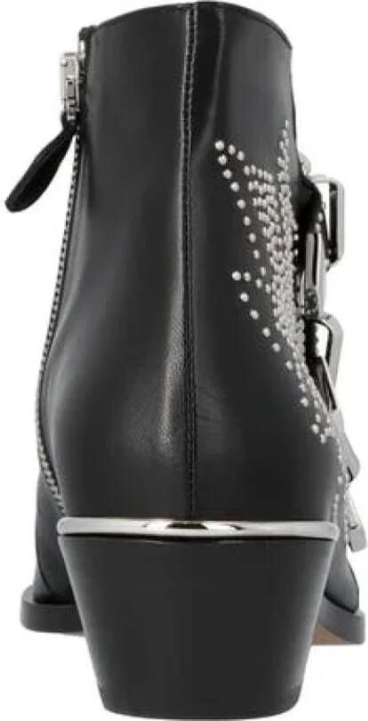 Chloé Leather boots Black Dames