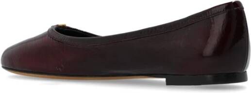 Chloé Leren Ballet Flats Marcie Red Dames