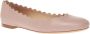 Chloé Lauren leather ballet flats Beige Dames - Thumbnail 5