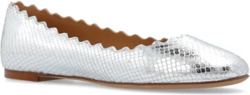 Chloé Leren balletflats Lauren Gray Dames