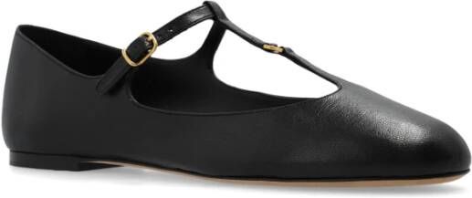 Chloé Leren balletflats Marcie Black Dames