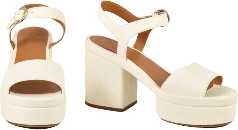 Chloé Leren schoenen voor vrouwen White Dames