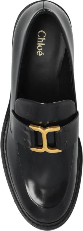 Chloé Marcie hakken loafers Black Dames