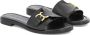 Chloé Zwarte Leren Monk Strap Sandalen Black Dames - Thumbnail 2