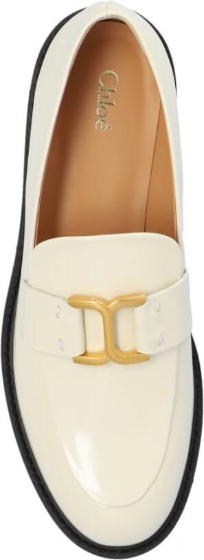 Chloé Marcie loafers schoenen Beige Dames