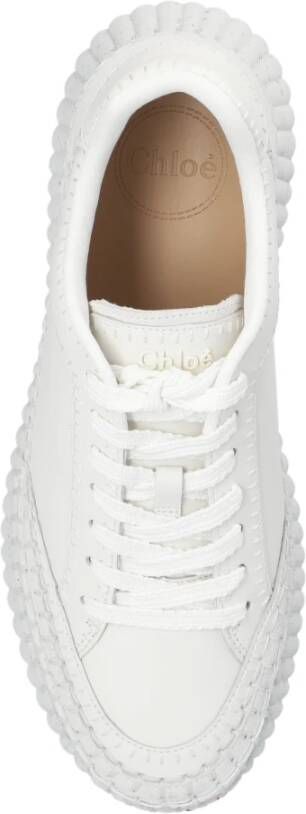 Chloé Nama platform sneakers White Dames