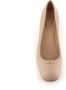 Chloé Nude Leren Hakken met Gouden Detail Beige Dames - Thumbnail 5