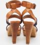 Chloé Pre-owned Canvas sandals Brown Dames - Thumbnail 5